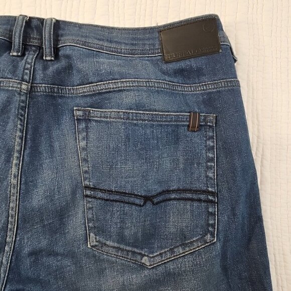 Buffalo David Bitton Jackson-X Jeans Men's 40x30 Straight Stretch Denim EUC - Picture 11 of 16